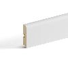 Напольный плинтус МДФ STELLA 80S 2000х80х16 Белый (5шт в упак)