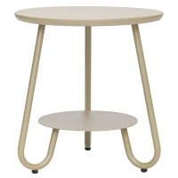 Столик stian, D50 см, бежевый