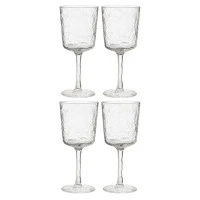 Набор бокалов из акрила arctic для вина, 360 мл, прозрачный, 4 шт.