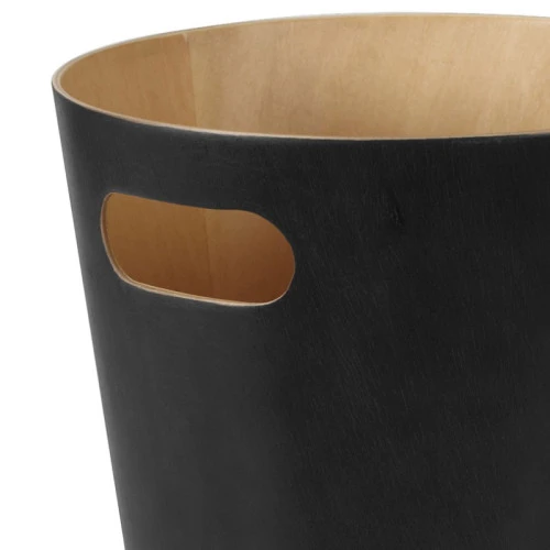 Корзина для мусора woodrow, 7,5 л, черная