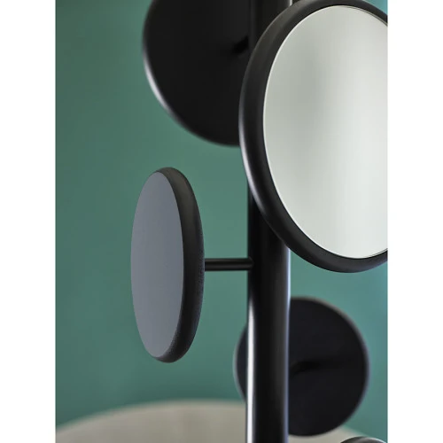 Вешалка напольная с полкой lingon, черная