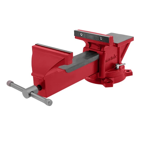 Тиски слесарные, 150 мм, поворотные, с наковальней Matrix