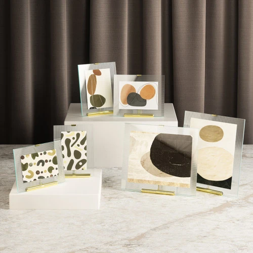 Фоторамка flute, 26х30 см, латунь