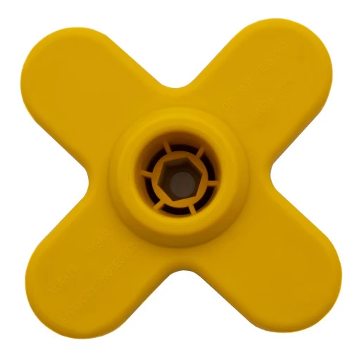 Головка триммерная универсальная гайка М10 х 1.25 левая Denzel