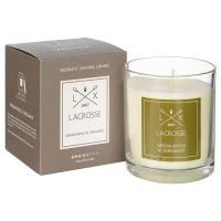 Свеча ароматическая lacrosse, sandalwood&bergamot (новая), 60 ч