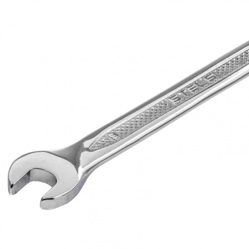 Ключ комбинированный, 9 мм, CrV, антислип Stels