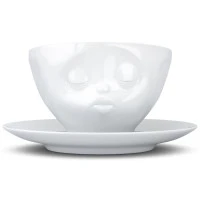 Чайная пара kissing, 200 мл, белая