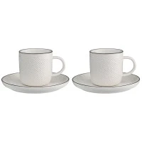 Набор чайных пар contour, 250 мл, 2 шт.