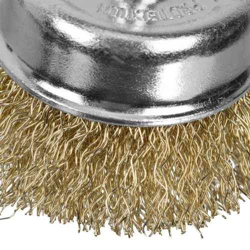 Набор щеток для дрели, 3 шт, 1 плоская, 65 мм, 50 мм "чашка", ручная металлическая Matrix