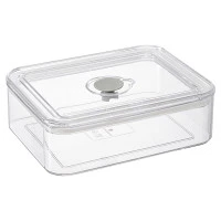 Контейнер для хранения герметичный с крышкой и клапаном keep in, 980 мл