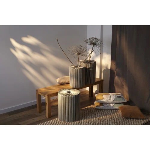 Корзина плетеная dholak grey из коллекции ethnic, размер s