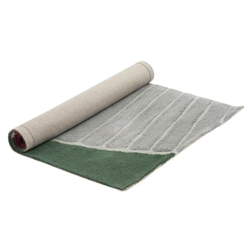 Ковер из хлопка с рисунком tea plantation из коллекции terra, 120х180 см