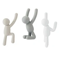 Набор крючков buddy серый, 3 шт.