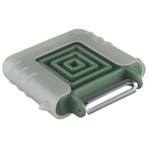 Пиллер с 3 лезвиями arnou, 8,5х10 см, светло-серый/зеленый