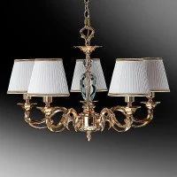 Люстра 5-ти рожковая 5*14-01.50/18023/5А