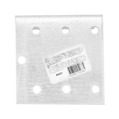 Крепежный уголок равносторонний 2 мм, KUR 60 x 60 x 60 мм Сибртех