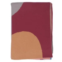 Плед из хлопка с авторским принтом из коллекции freak fruit, 130х180 см