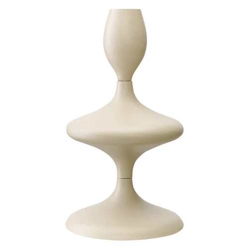 Подсвечник vivlend, 20 см, бежевый