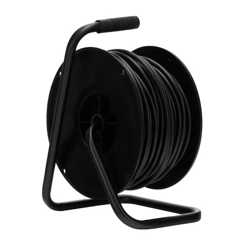 Удлинитель силовой на кабельной катушке, ПВС, 50 м, 4 розетки, 16А, тип УХз16, Сибртех