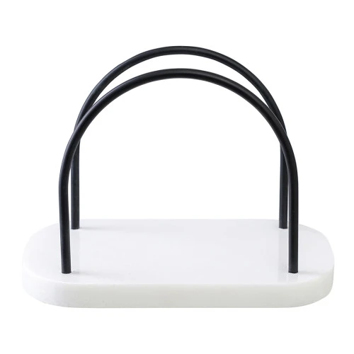 Салфетница marm, белый мрамор