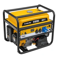 Генератор бензиновый PS-95EA-PRO, 9,5 кВт, 230 В, 40 л, разъем ATS, эл.старт Denzel