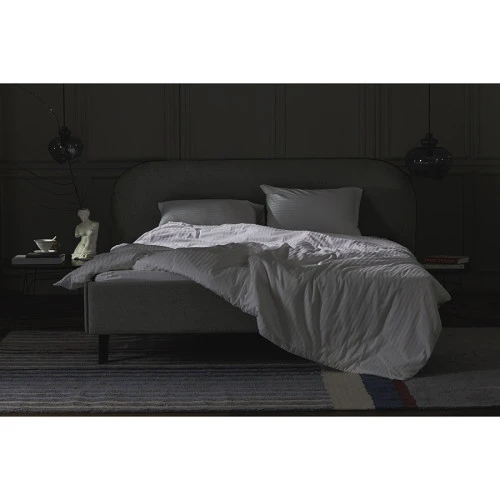 Набор наволочек из страйп-сатина из коллекции essential, 70х70 см