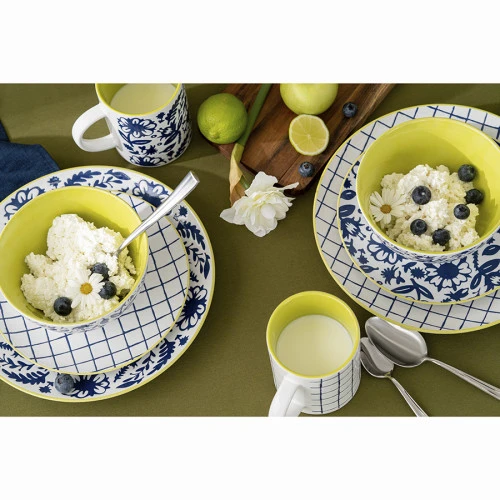 Набор тарелок bright traditions, D21,5 см, 2 шт.