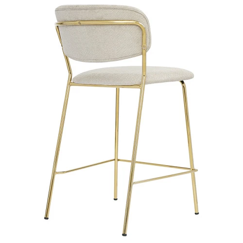 Стул полубарный eirill, шенилл, серый