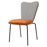 Стул pompadour, велюр, терракотовый