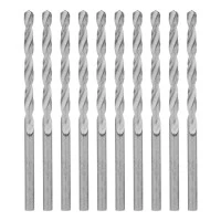 Сверло по металлу, 3,3 мм, полированное, HSS, 10 шт, цилиндрический хвостовик Matrix