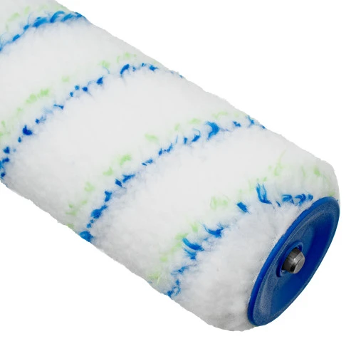 Валик "Водные краски", 250 мм, ворс 12 мм, D 48 мм, D ручки 8 мм, полиэстер Сибртех