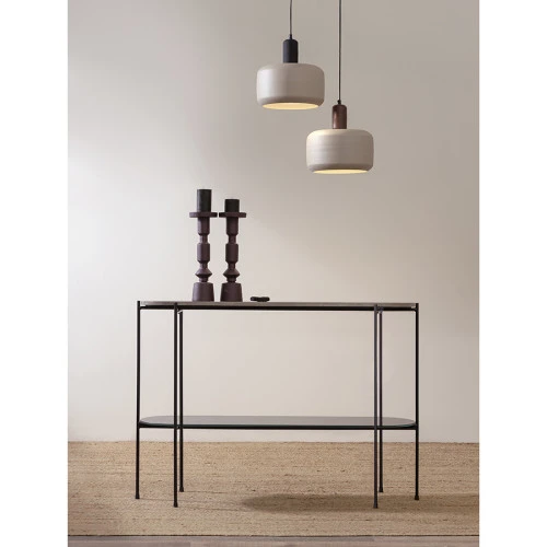 Светильник подвесной juko, D28х32 см, вишневый