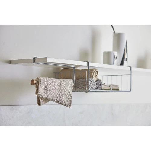 Держатель для бумажных полотенец granli, 26,5х12,5 см, серый