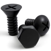 Набор вешалок screw, черные, 3 шт.