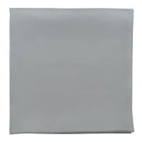 Скатерть серого цвета с фактурным жаккардовым рисунком из хлопка из коллекции essential, 180х180 см