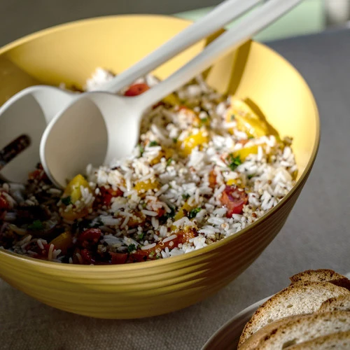 Набор ложек для салата tierra, молочно-белые, 2 шт.