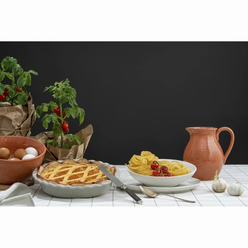 Набор тарелок для пасты in the village, D21,5 см, серые, 2 шт.