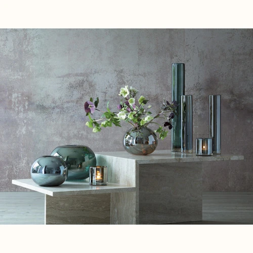 Ваза signature, epoque, 18 см, янтарь