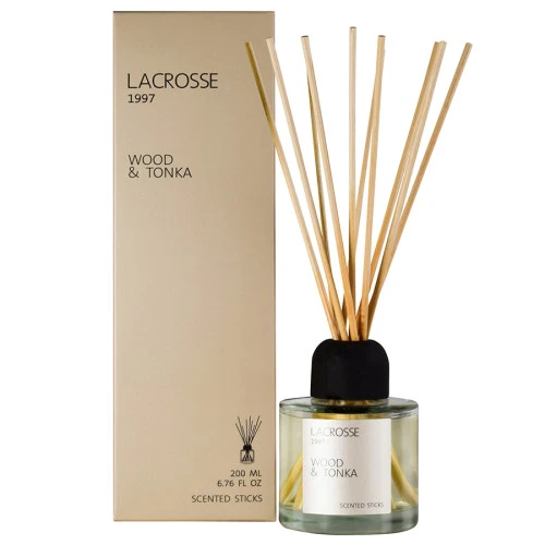 Диффузор ароматический lacrosse, wood&tonka, 200 мл