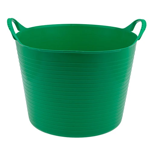 Ведро гибкое сверхпрочное, 40 л, зеленое, Сибртех
