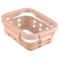 Контейнер для запекания, хранения и переноски продуктов в чехле, 1050 мл, бежевый