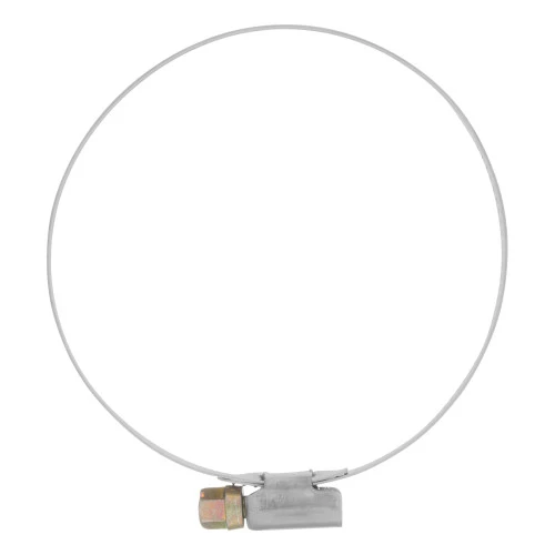 Хомуты нержавеющая сталь, Стандартное болтовое крепление 60-80 мм, 50 штук в упаковке, ширина 9 мм Сибртех