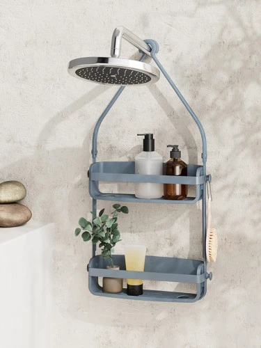 Органайзер для душа flex, синий