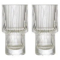 Набор стеклянных стаканов, 200 мл, 2 шт.