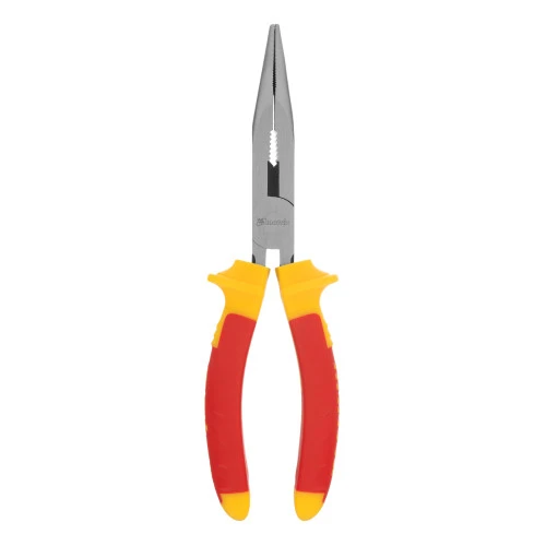 Длинногубцы изогнутые Insulated, 200 мм, двухкомпонентные рукоятки Matrix Professional