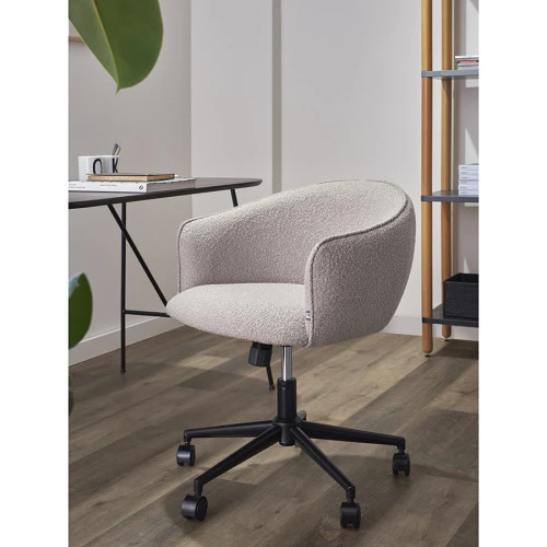 Кресло paal, букле, серое