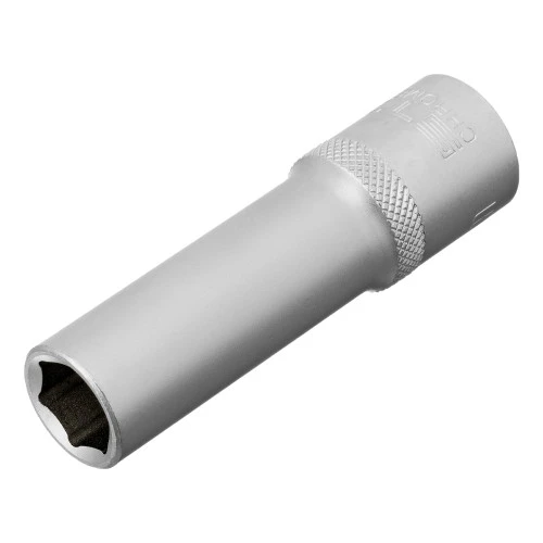 Головка торцевая удлиненная, 13 мм, шестигранная, CrV, под квадрат 1/2 Stels