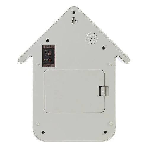 Часы с кукушкой qq, серые