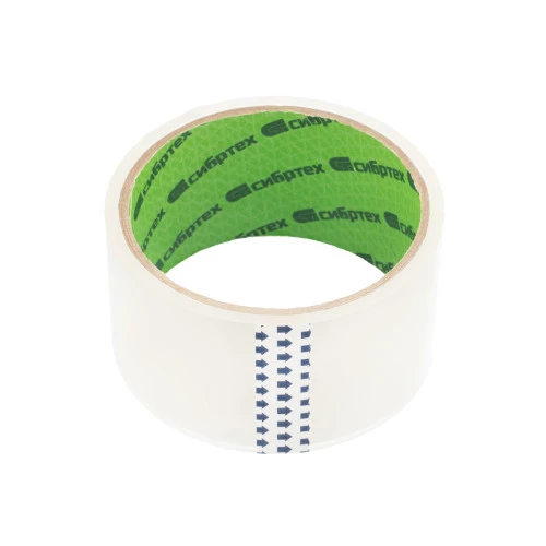 Клейкая лента, 48 мм х 25 м, цвет прозрачный Сибртех