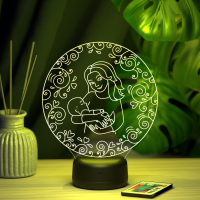 3D светильник  Светильник "Мама и малыш"